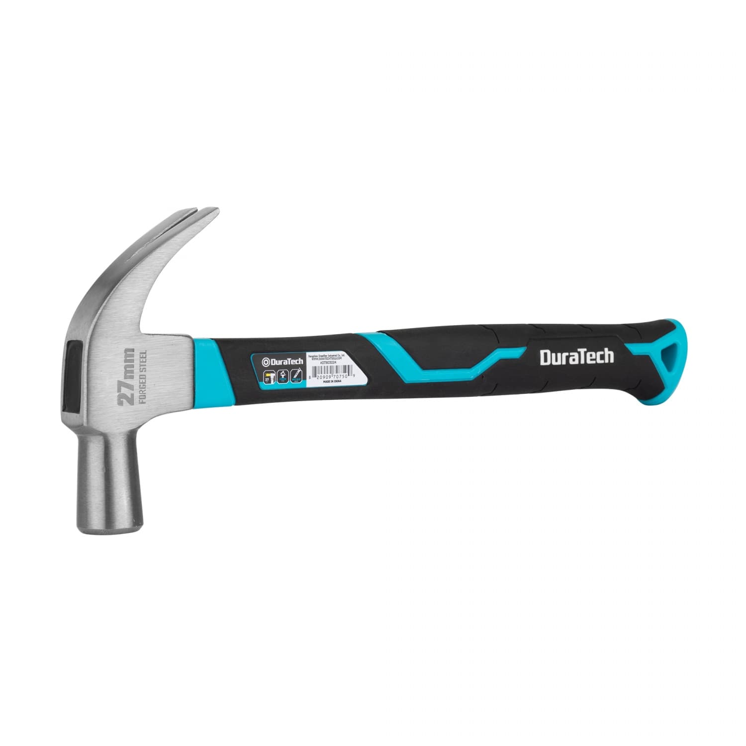 Duratech ค้อนหงอนด้ามไฟเบอร์ ขนาด 27 มม. รุ่น DT803024 3
