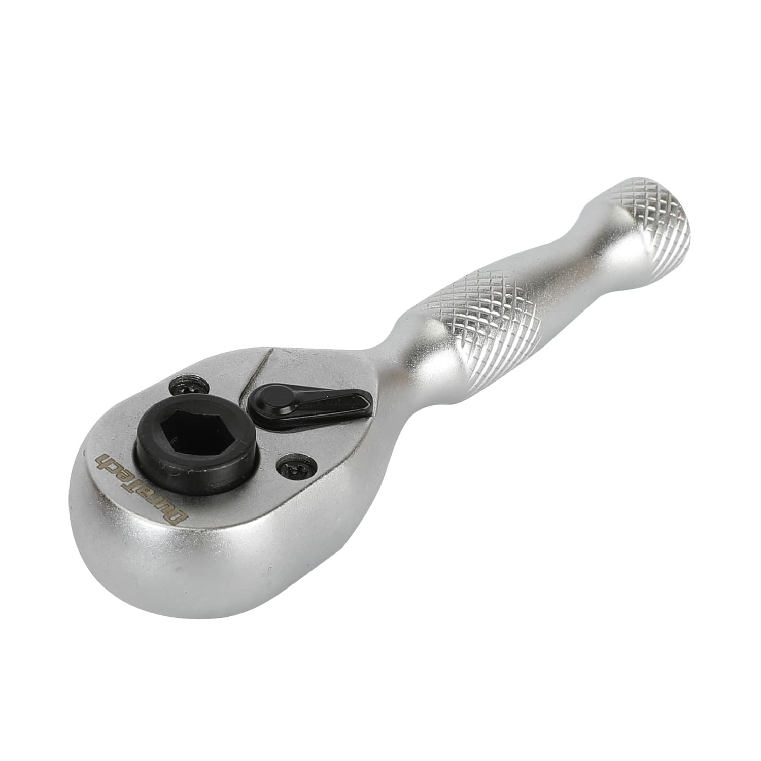Duratech ด้ามบ๊อกซ์ ( ด้ามฟรี ) หัวคู่แบบสั้น ขนาด 1/4 นิ้ว รุ่น DT401008 4