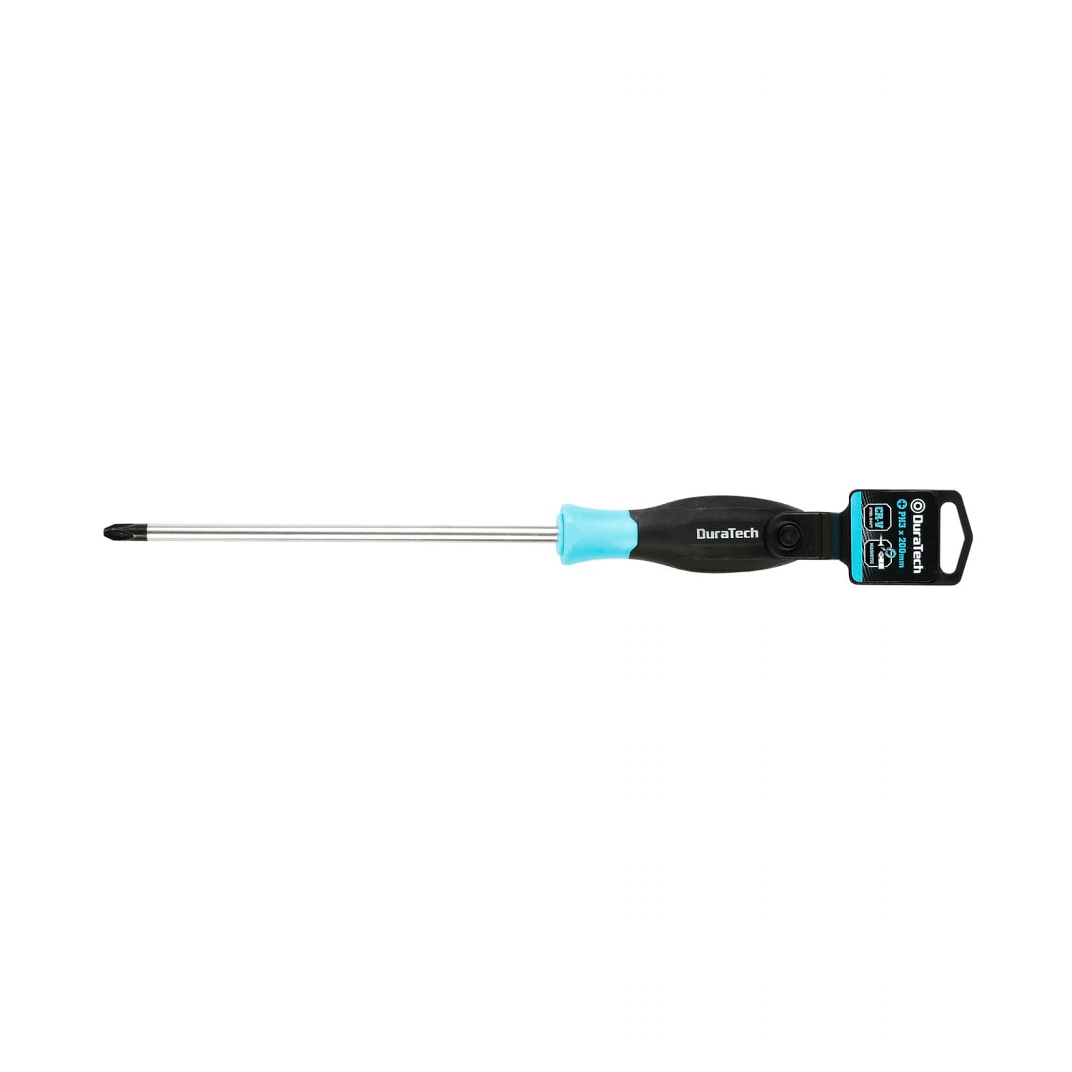 Duratech ไขควงแฉก ขนาด PH3x200มม. รุ่น DT103318 3
