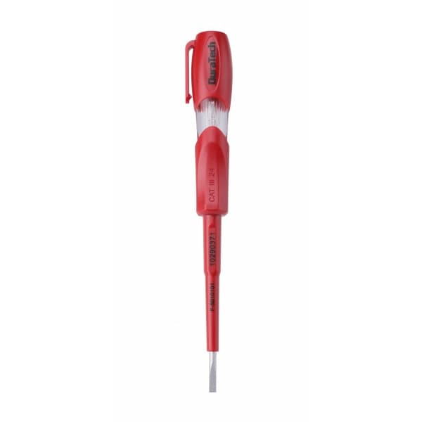 Duratech ไขควงวัดไฟ แบบหุ้มฉนวน VDE รุ่น DT208099 3
