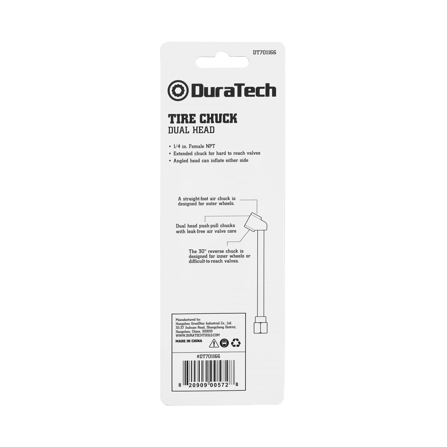 Duratech หัวเติมลมยาง รุ่น DT701166 2