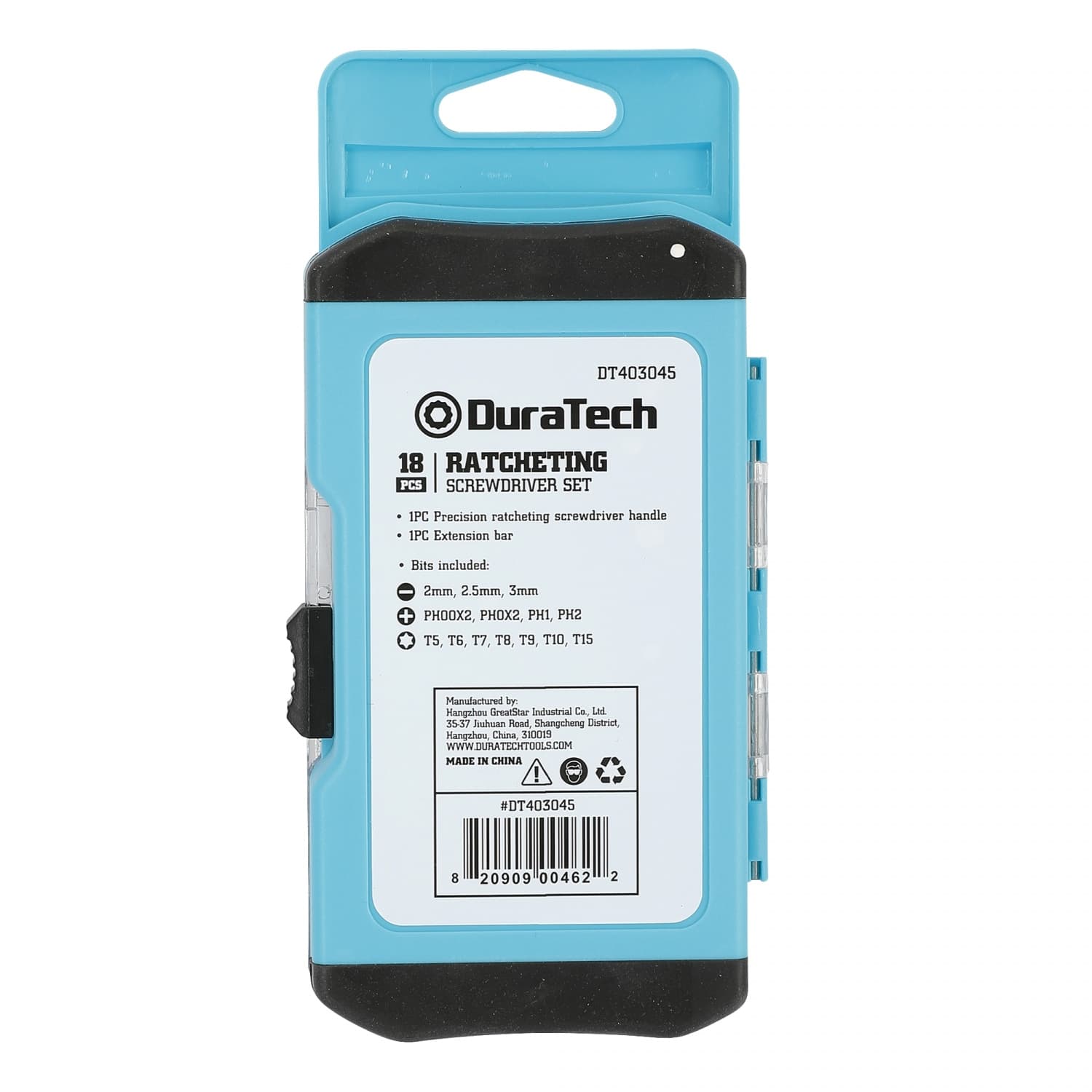Duratech ชุดไขควงดับเบิ้ลไดร์ 18 ชิ้น รุ่น DT403045 2