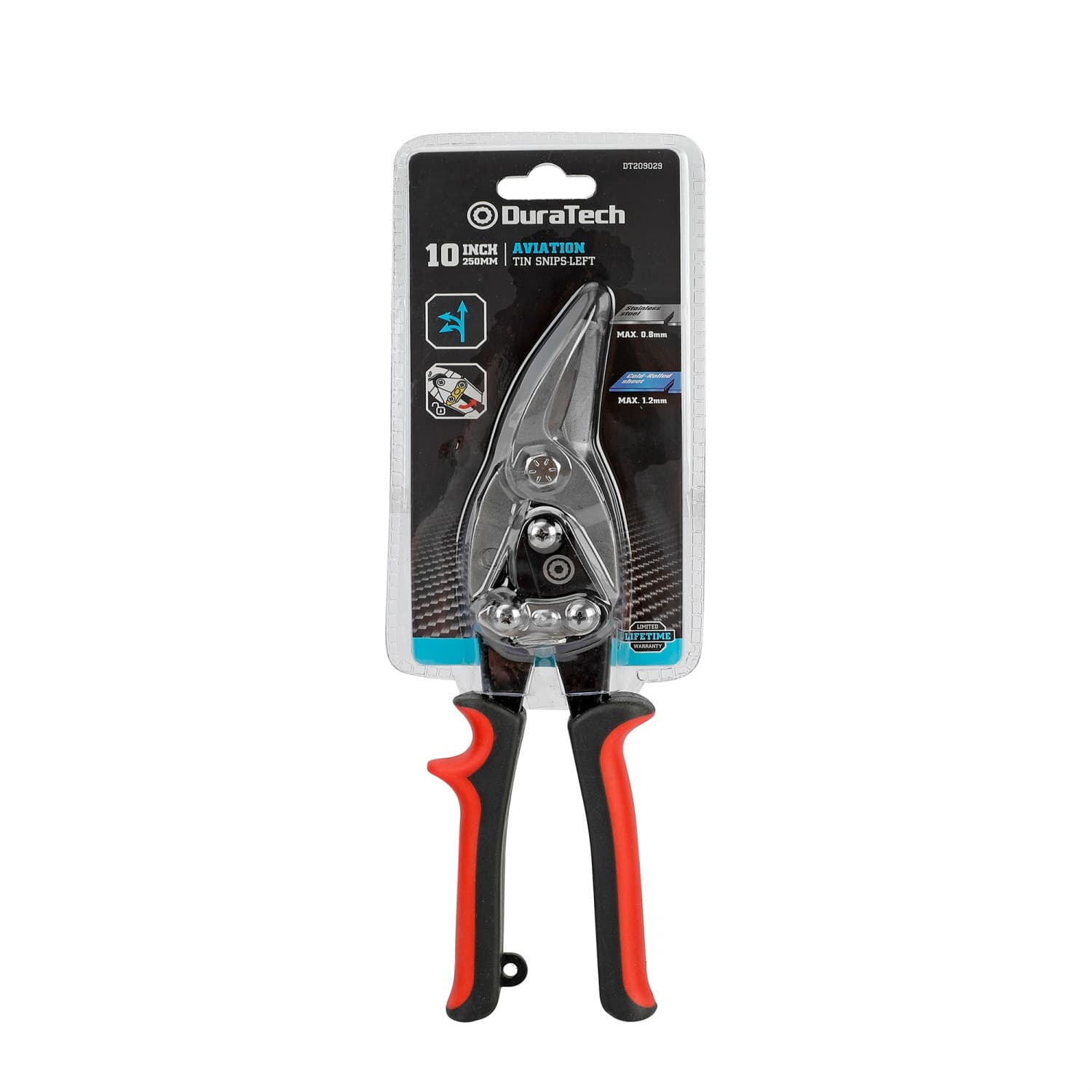Duratech กรรไกรตัดโลหะแบบตัดซ้าย ขนาด 250 มม. (10 นิ้ว) รุ่น DT209029 7