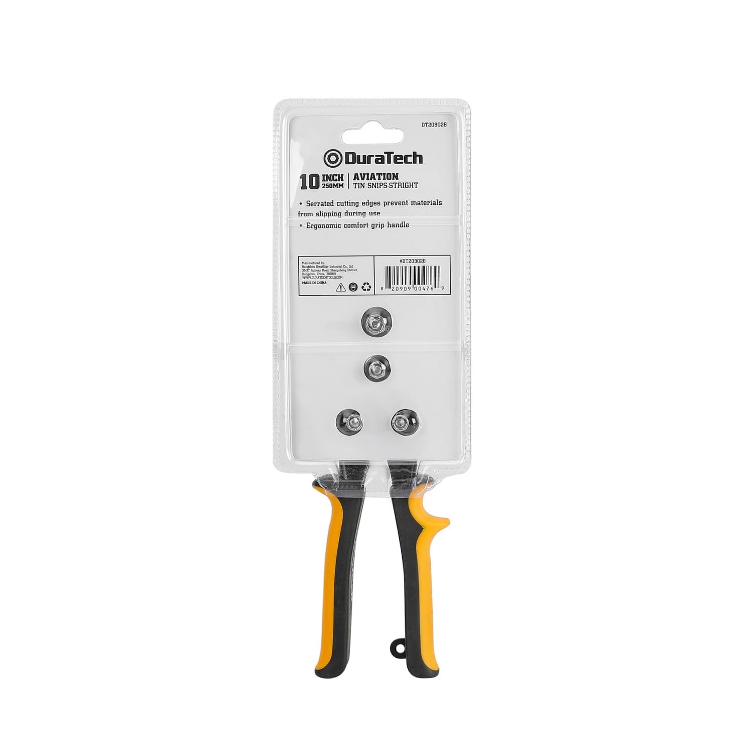 Duratech กรรไกรตัดโลหะแบบตรง ขนาด 250 มม. (10 นิ้ว) รุ่น DT209028 2