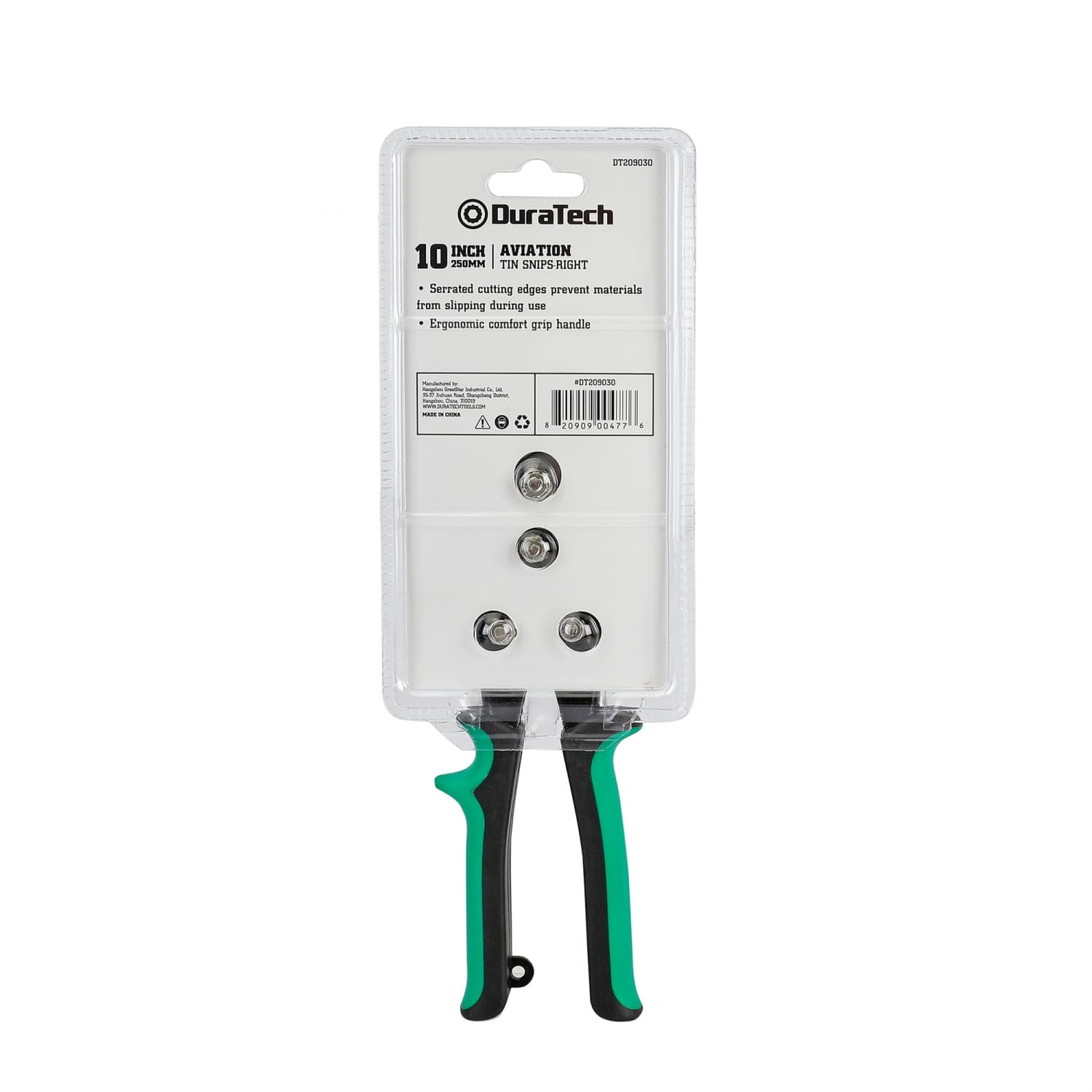 Duratech กรรไกรตัดโลหะแบบตัดขวา ขนาด 250 มม. (10 นิ้ว) รุ่น DT209030 2