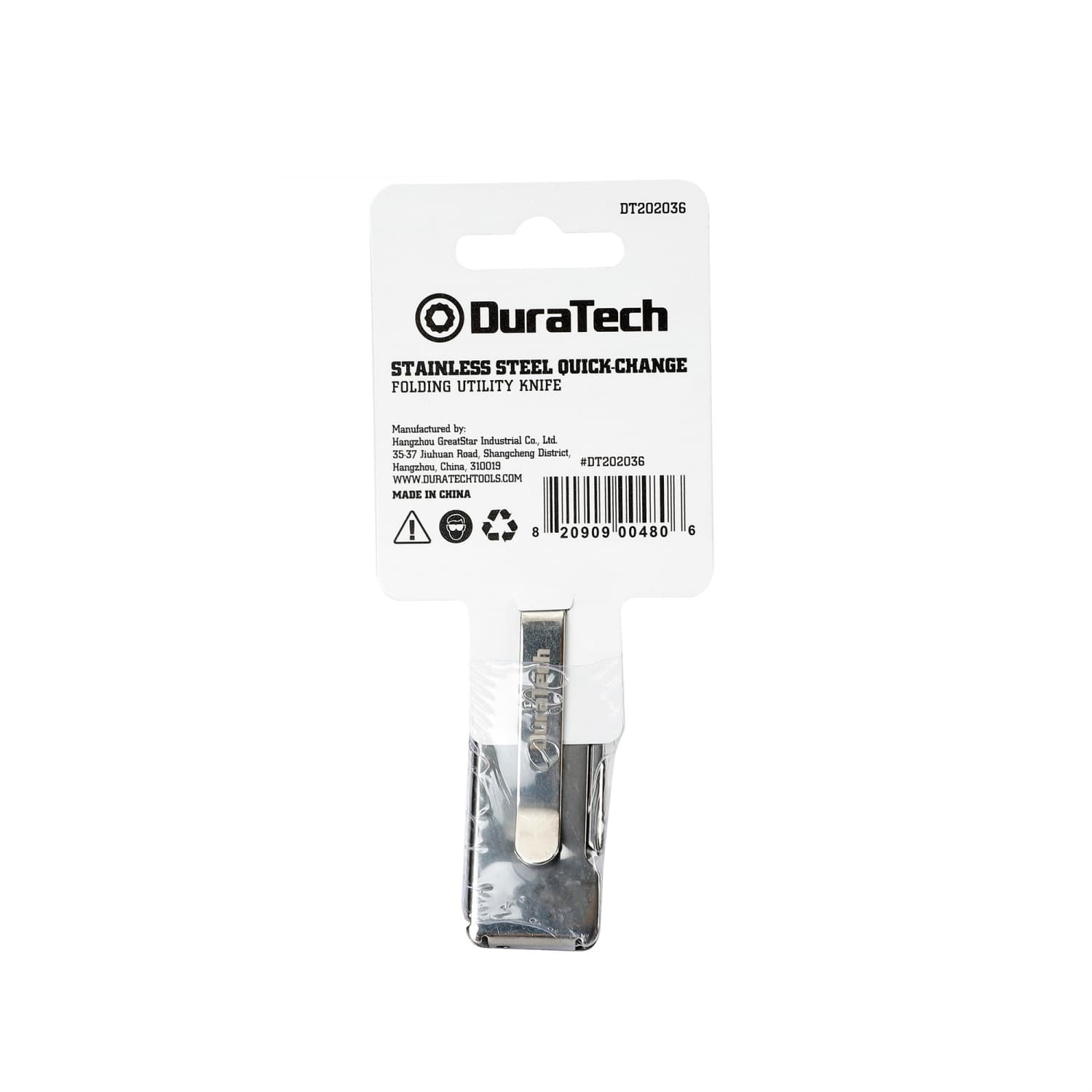Duratech มีดพับอเนกสแตนเลสประสงค์ รุ่น DT202036 2