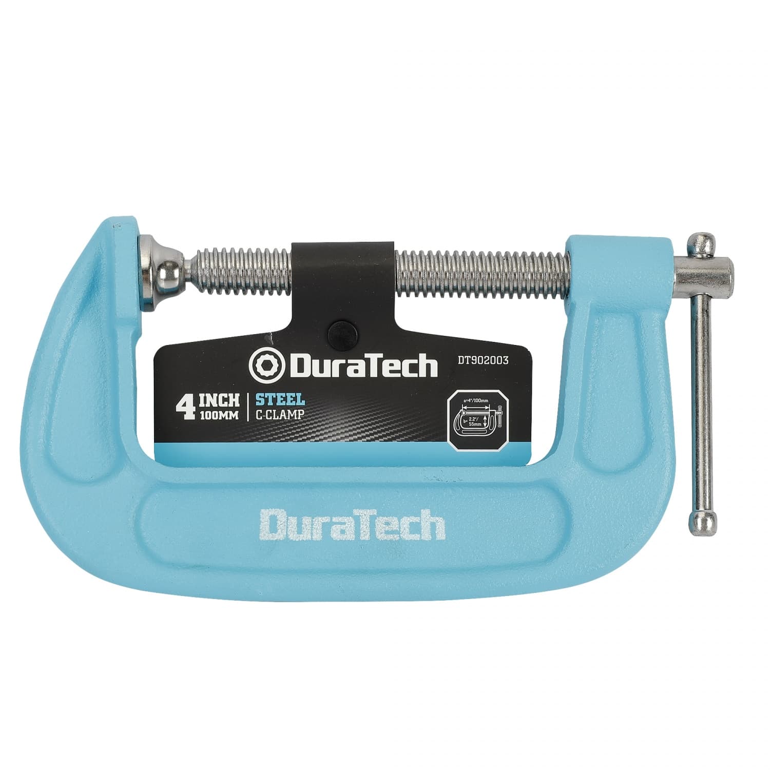 Duratech แคลมป์จับชิ้นงานตัวซี ขนาด 4 นิ้ว รุ่น DT902003 2