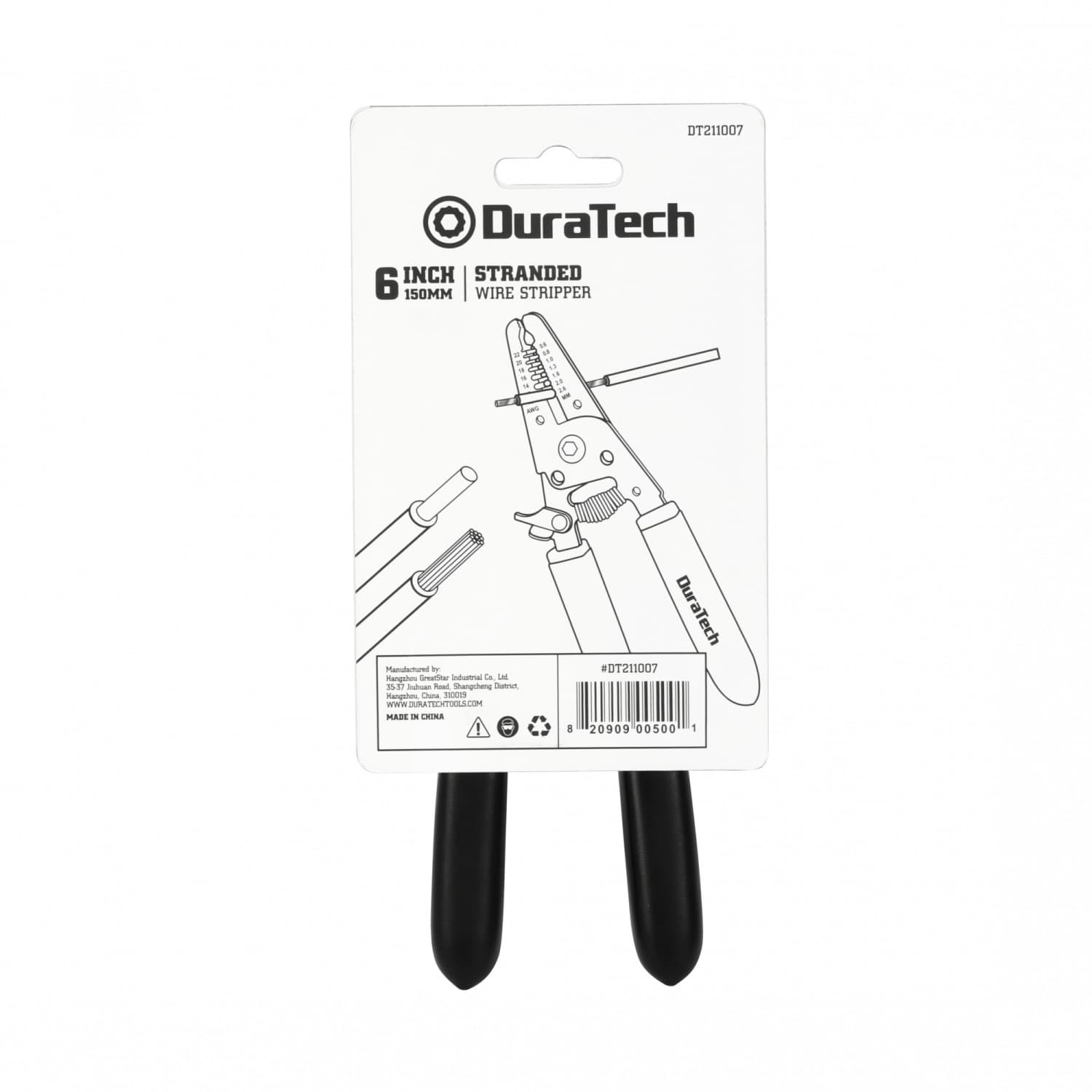 Duratech คีมปอกสายไฟ ขนาด 6 นิ้ว (150 มม.) รุ่น DT211007 2