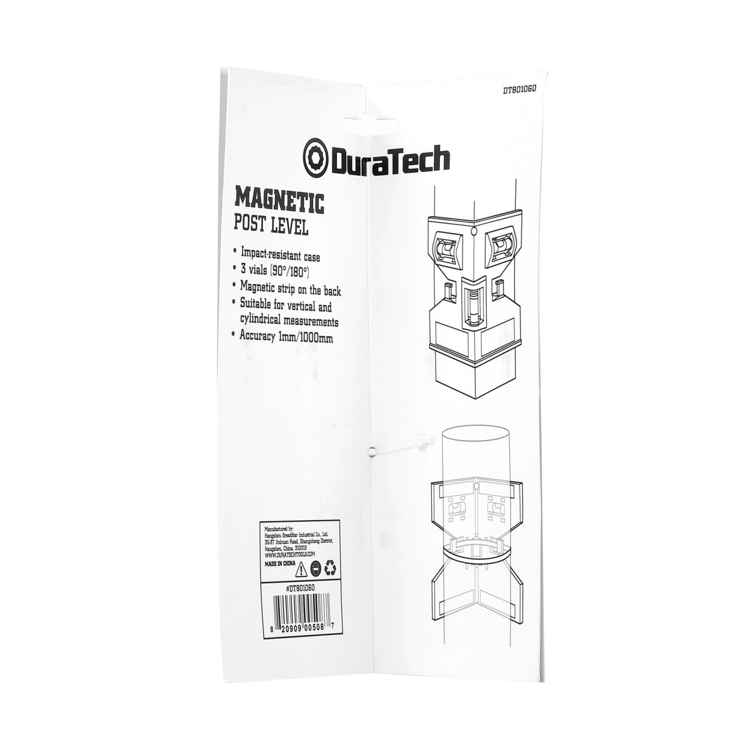 Duratech ระดับน้ำตั้งเสา รุ่น DT801060 2