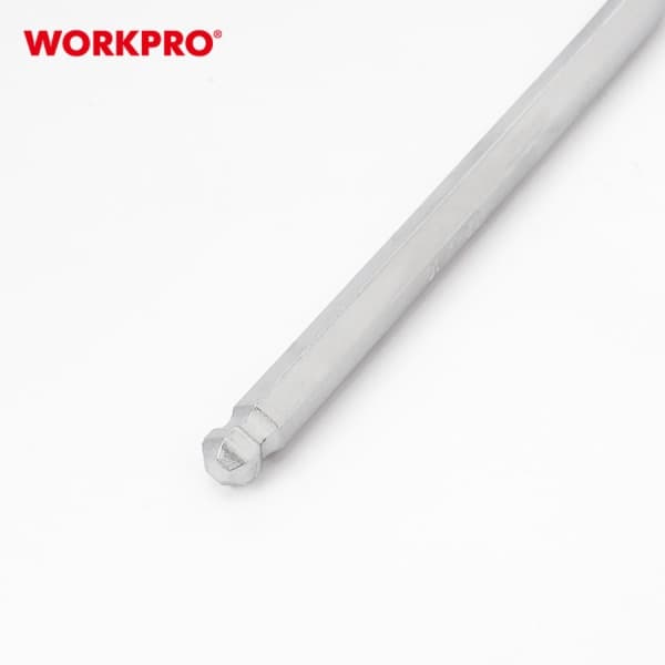 WORKPRO ชุดประแจแอลโลหะหัวบอล 9 ชิ้น WP222006 6