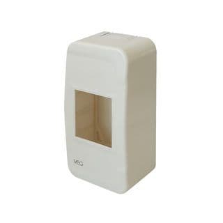 V.E.G. กล่องเบรกเกอร์ แบบวางลอย 2x4" รุ่น GPSU02 สีขาว 4