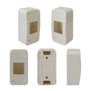 V.E.G. กล่องเบรกเกอร์ แบบวางลอย 2x4" รุ่น GPSU02 สีขาว 6