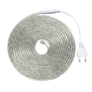 HI-TEK ชุดไฟแอลอีดีเส้นริบบิ้น 2835/120LED 220V 10M แสงนวล 10