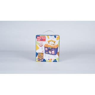 TOYS ของเล่นชุดกระเป๋าเครื่องมือช่างพร้อมอุปกรณ์ # 2201-5 ขนาด 16.5x13.5x19 ซม. 4