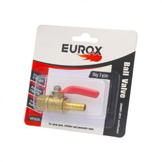 EUROX บอลวาล์ว 2หุน(ปลา+เมีย)ทองเหลือง 4
