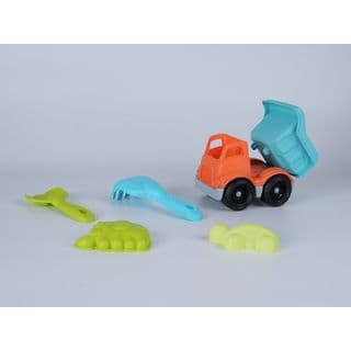 TOYS ของเล่นชุดรถบรรทุกและอุปกรณ์ 5 ชิ้น รุ่น HG-382 ขนาด 17x13x12 ซม. คละสี 5