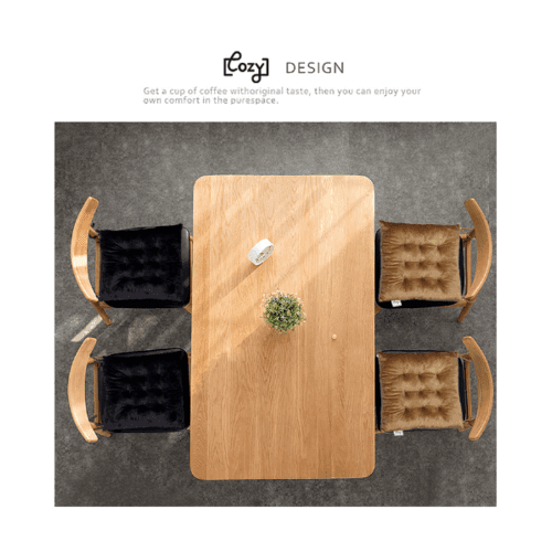 COZY เบาะรองนั่งสี่เหลี่ยม ขนาด 40×40×5ซม. รุ่น CX11 สีน้ำเงินเข้ม 2