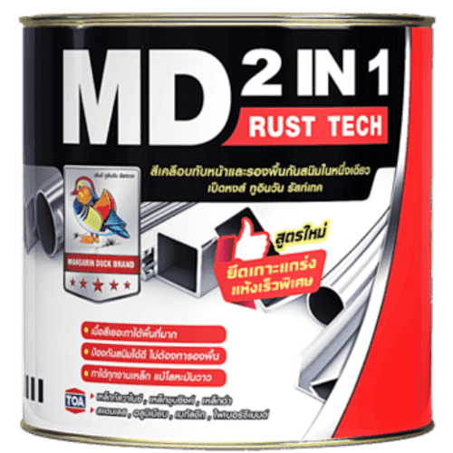 เอ็มดี 2IN1 รัสท์เทค เงา #MG999 1 GL สีดำ 3
