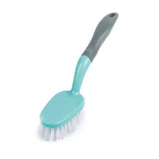 ICLEAN แปรงขัดอเนกประสงค์ด้ามสั้น รุ่น GTG56938 ขนาด 3.5x5.5x26 ซม. สีเขียว-เทา 1