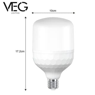 V.E.G หลอด LED Bulb 35W ขั้ว E27 รุ่น VLQP-T100-35W-6500K แสงเดย์ไลท์