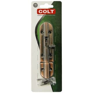 COLT กลอนประตูสแตนเลส  รุ่น 400 ขนาด 4นิ้ว สีทองแดงรมดำ (แพ็ค 1) 4