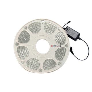 HI-TEK ชุดไฟแอลอีดีเส้นริบบิ้น 2835/120LED 220V 10M RGB รีโมท 11
