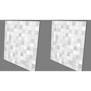 CAMPANA กระเบื้องเซรามิคปูพื้น 40X40 ซม. ไอร่า ไวท์ (6P) 4