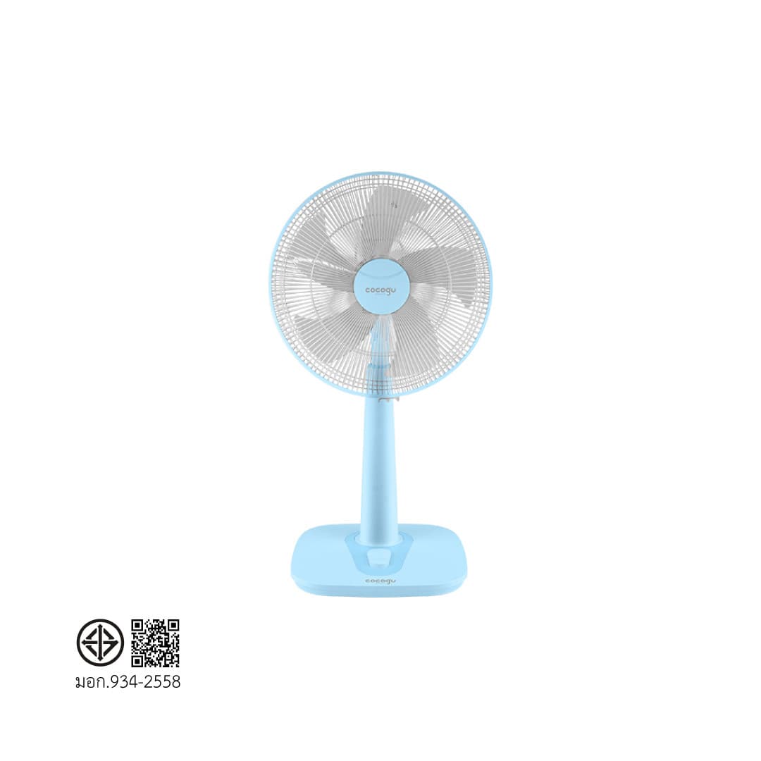 COCOGU พัดลมสไลด์ 16 นิ้ว RF5 สีฟ้า 6