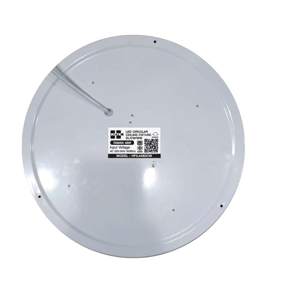 HI-TEK ชุดโคม LED เพดานกลม 48W รุ่น ตะวัน เปลี่ยน 3 แสง 3