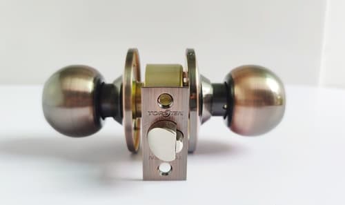 TORSTEN ลูกบิดห้องทั่วไปจานใหญ่ สเตนเลส-304 รุ่น TTJ5870-KL304-AC สีทองแดงรมดำ 3