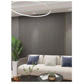 GREAT WOOD ไม้ระแนงตกแต่งผนัง WPC W150-17  150*17*2900 มม.  Ebony 02 4