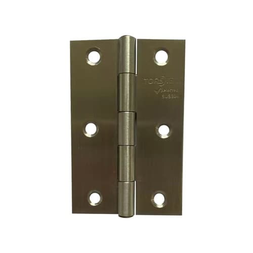TORSTEN บานพับสเตนเลส ขนาด 3.0”x2.0”x1.5มม.2BB 304 รุ่น HSS3.2.15-GBXSS3043 (3ชิ้น/แพ็ค) สีเงิน 1