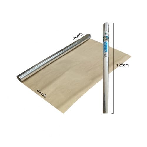 COOL GUARD แผ่นสะท้อนความร้อน 1 ด้าน รุ่น FSK7160 ขนาด 1.25 x 60 เมตร สีเงิน 3