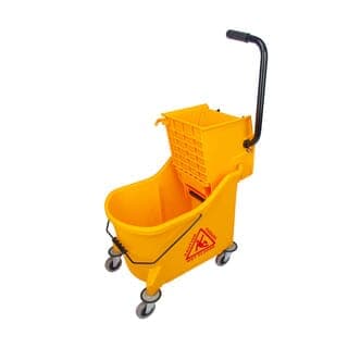 KLEANZY ถังม๊อบรีดน้ำ 33 ลิตร ขนาด 55x36x97 ซม. รุ่น TG55153 สีเหลือง 1