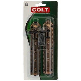 COLT กลอนประตูสแตนเลส  รุ่น 280 ขนาด 6 นิ้ว สีทองแดงรมดำ (แพ็ค 2) 4