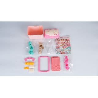 TOYS ของเล่นชุดกระเป๋าขนมหวานหร้อมอุปกรณ์ # 2201-7 ขนาด 16.5x13.5x19 ซม. 5